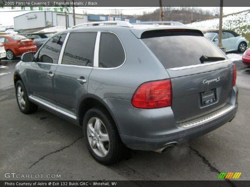 Titanium Metallic / Black 2005 Porsche Cayenne S