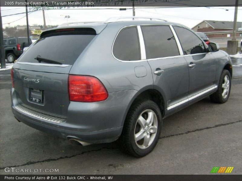 Titanium Metallic / Black 2005 Porsche Cayenne S