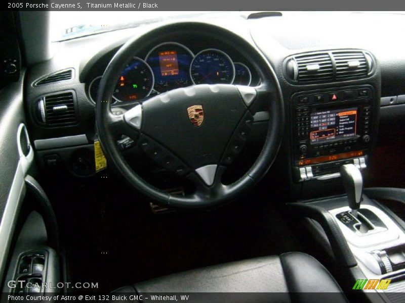Titanium Metallic / Black 2005 Porsche Cayenne S