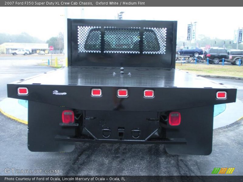 Oxford White / Medium Flint 2007 Ford F350 Super Duty XL Crew Cab Chassis