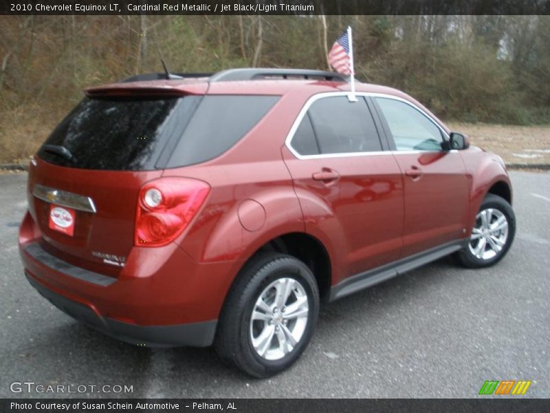 Cardinal Red Metallic / Jet Black/Light Titanium 2010 Chevrolet Equinox LT