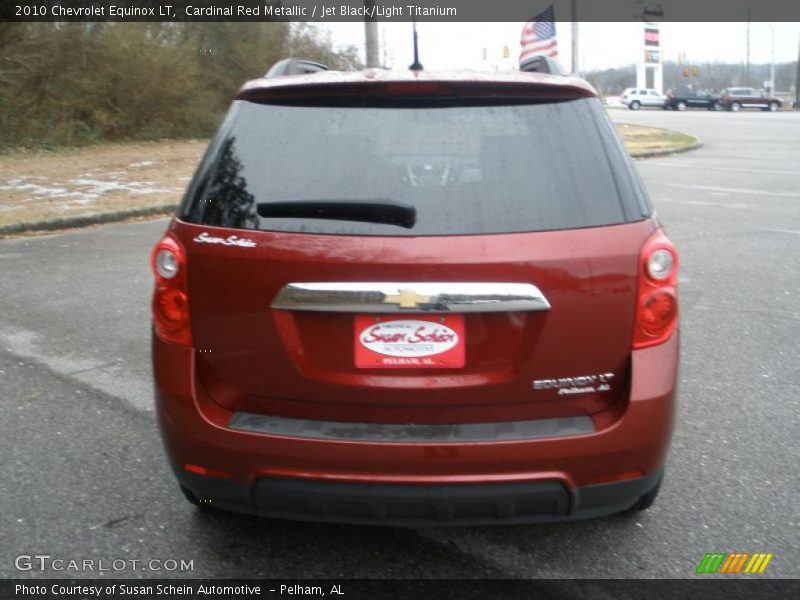 Cardinal Red Metallic / Jet Black/Light Titanium 2010 Chevrolet Equinox LT