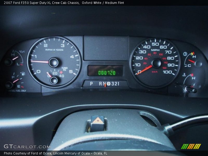 2007 F350 Super Duty XL Crew Cab Chassis XL Crew Cab Chassis Gauges