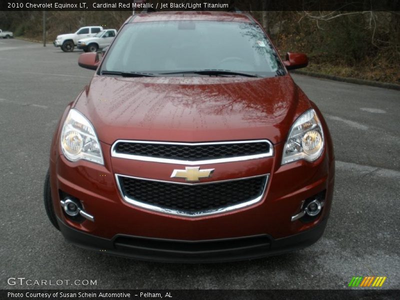 Cardinal Red Metallic / Jet Black/Light Titanium 2010 Chevrolet Equinox LT