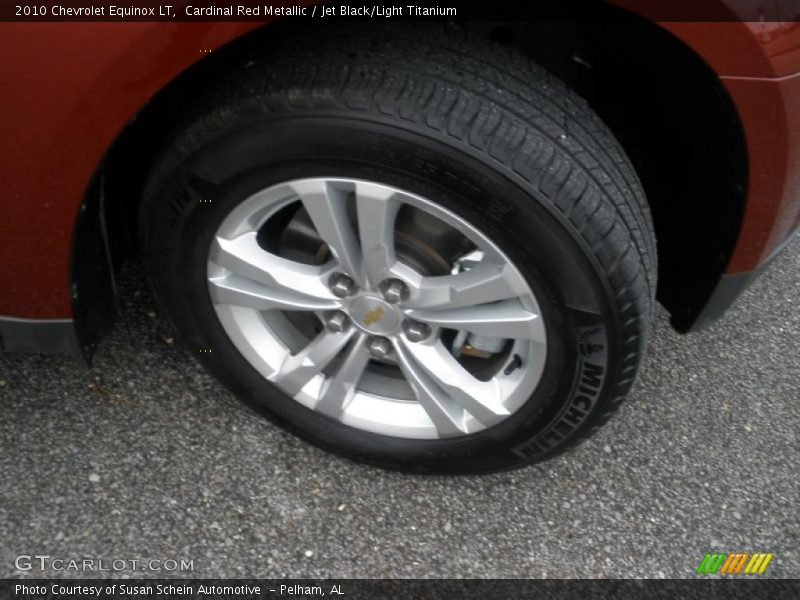Cardinal Red Metallic / Jet Black/Light Titanium 2010 Chevrolet Equinox LT