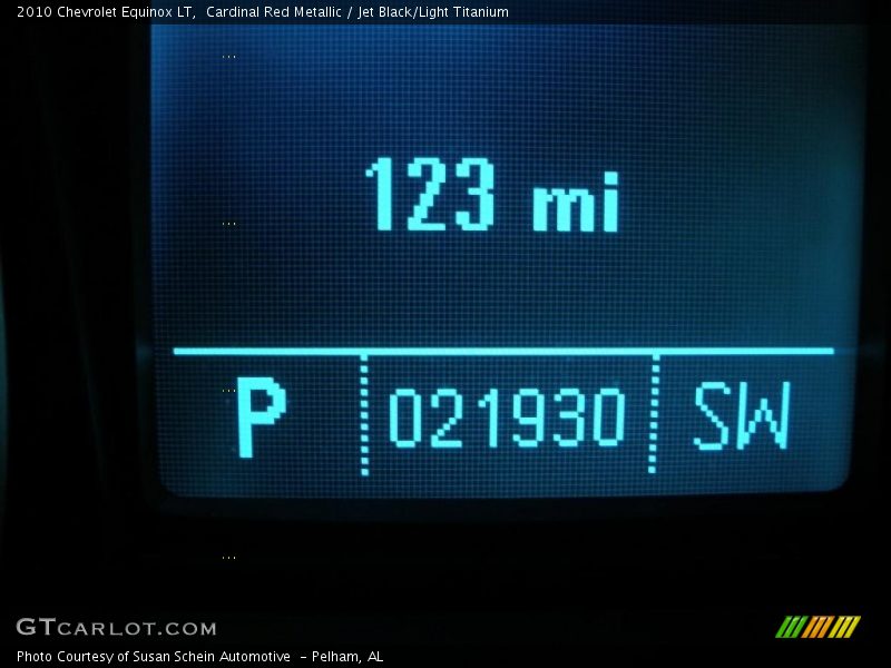 Cardinal Red Metallic / Jet Black/Light Titanium 2010 Chevrolet Equinox LT