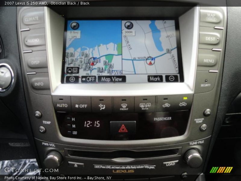 Obsidian Black / Black 2007 Lexus IS 250 AWD