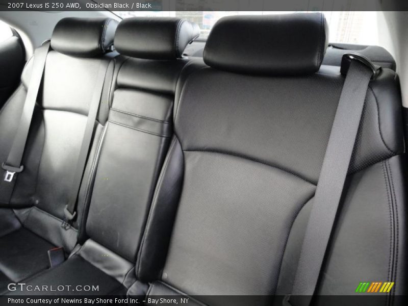Obsidian Black / Black 2007 Lexus IS 250 AWD