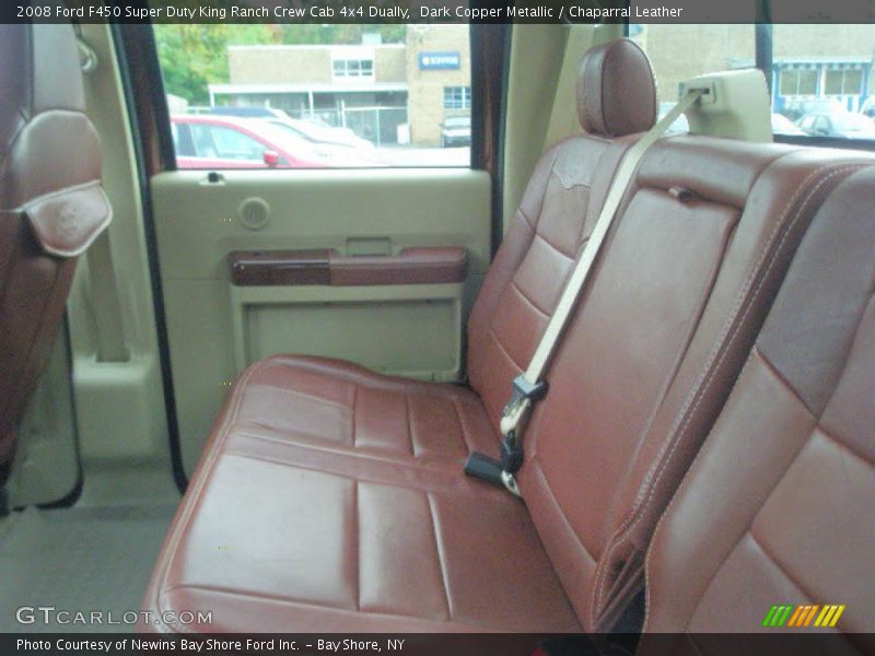 Dark Copper Metallic / Chaparral Leather 2008 Ford F450 Super Duty King Ranch Crew Cab 4x4 Dually