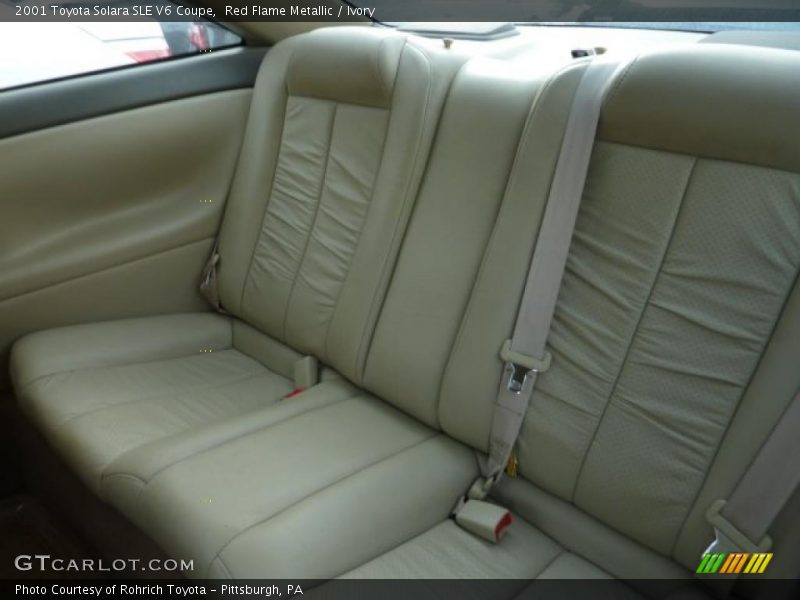 2001 Solara SLE V6 Coupe Ivory Interior