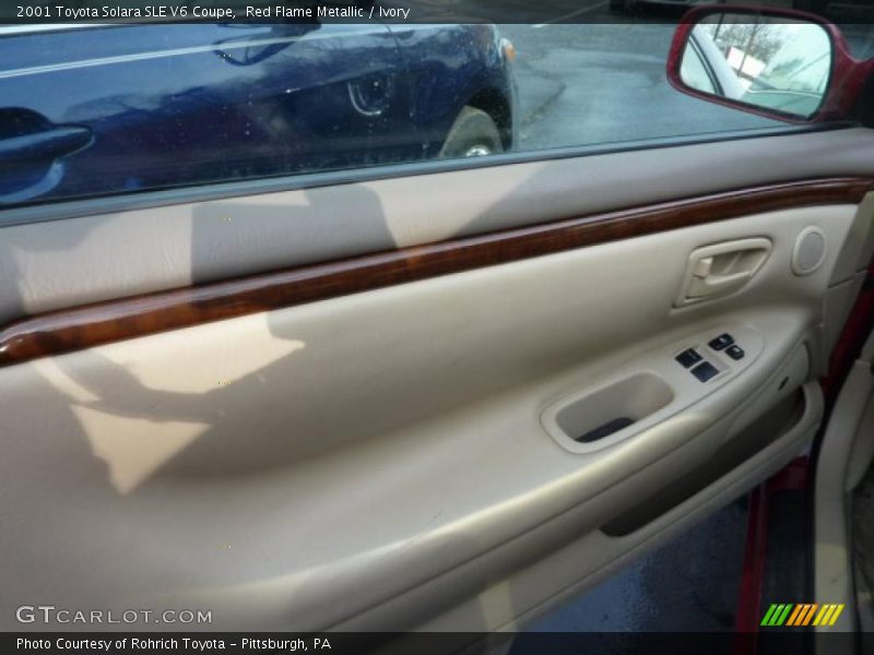 Door Panel of 2001 Solara SLE V6 Coupe