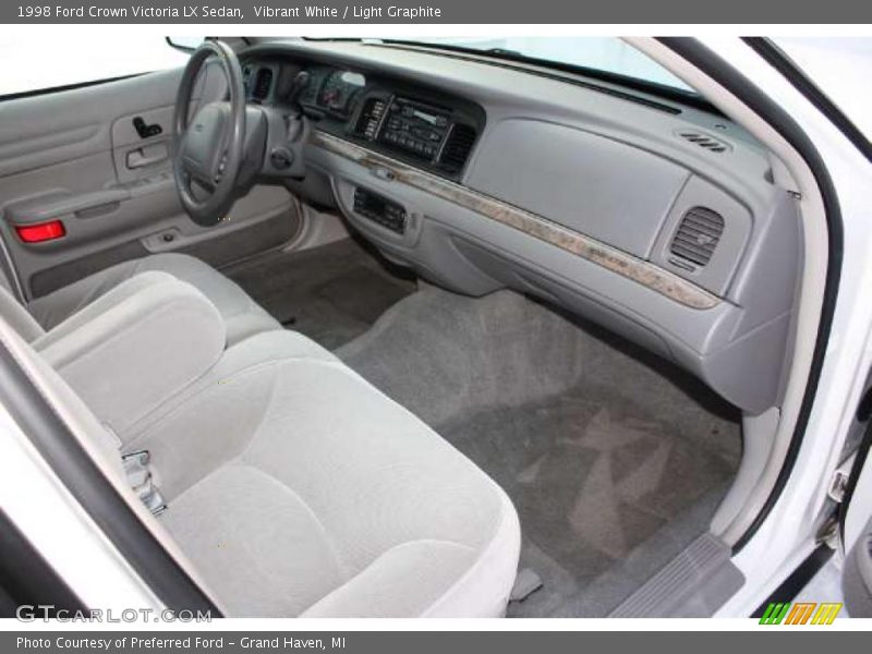  1998 Crown Victoria LX Sedan Light Graphite Interior