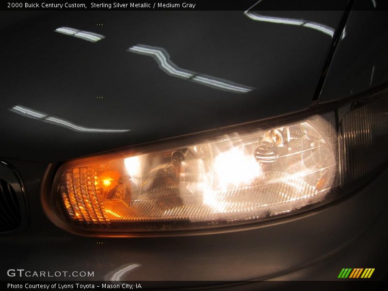 Sterling Silver Metallic / Medium Gray 2000 Buick Century Custom