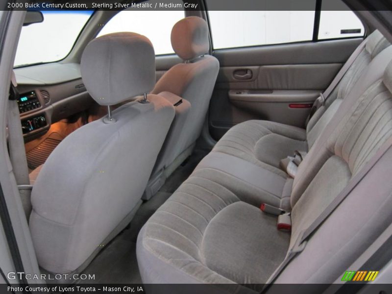Sterling Silver Metallic / Medium Gray 2000 Buick Century Custom