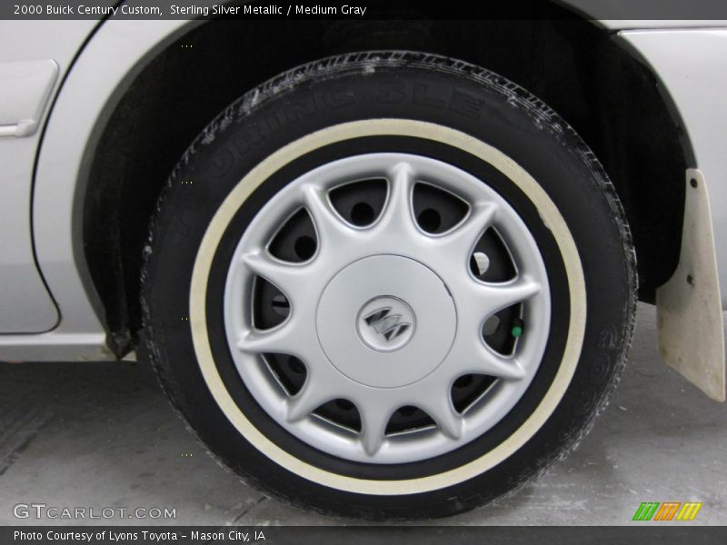 Sterling Silver Metallic / Medium Gray 2000 Buick Century Custom