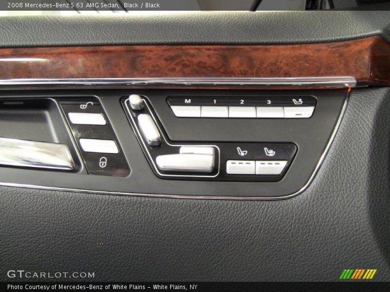 Black / Black 2008 Mercedes-Benz S 63 AMG Sedan