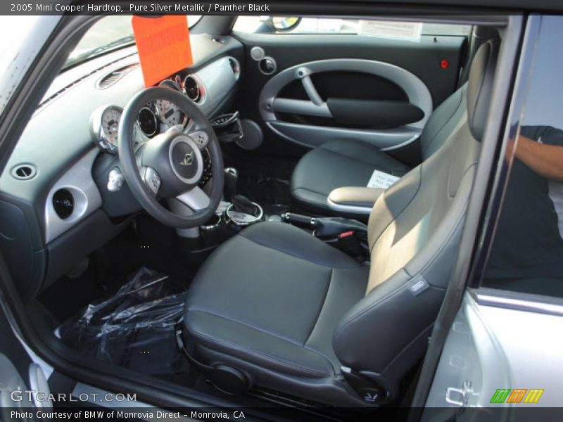 Pure Silver Metallic / Panther Black 2005 Mini Cooper Hardtop