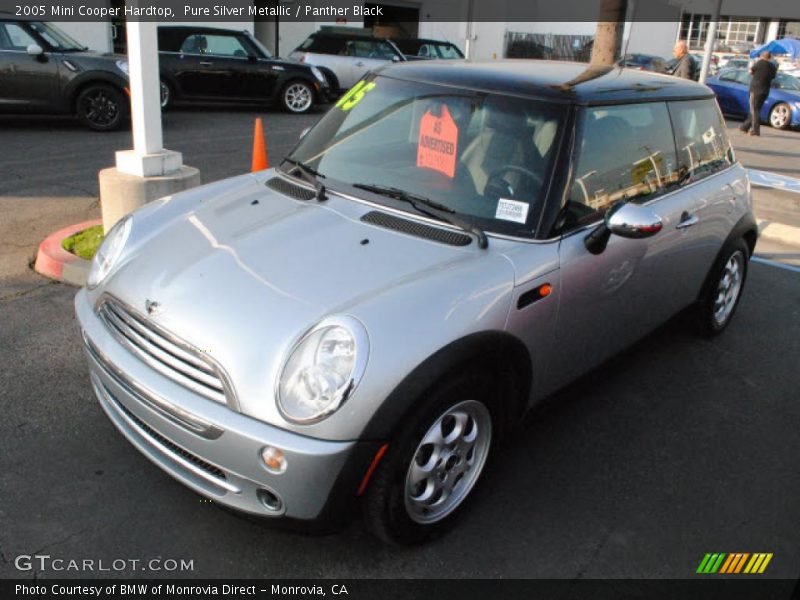 Pure Silver Metallic / Panther Black 2005 Mini Cooper Hardtop