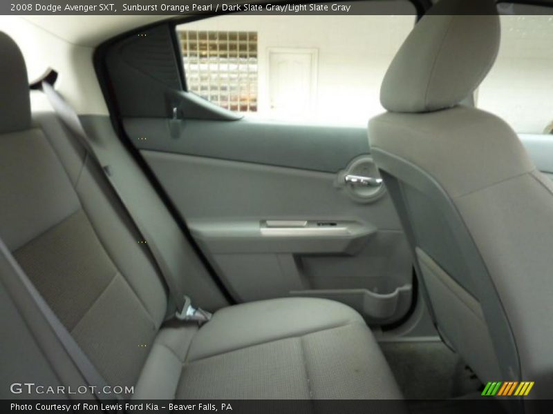 Sunburst Orange Pearl / Dark Slate Gray/Light Slate Gray 2008 Dodge Avenger SXT