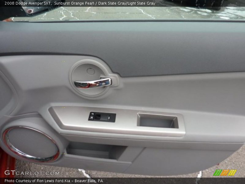 Sunburst Orange Pearl / Dark Slate Gray/Light Slate Gray 2008 Dodge Avenger SXT