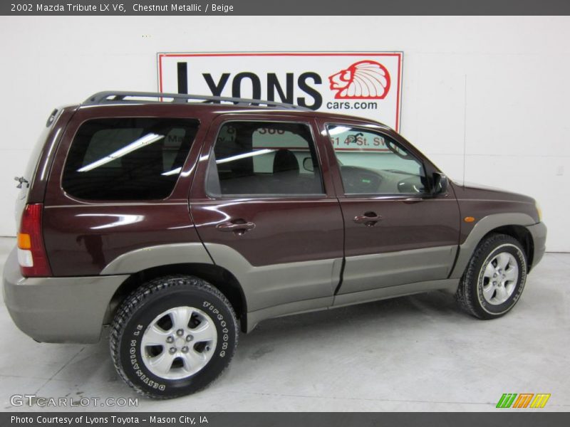 Chestnut Metallic / Beige 2002 Mazda Tribute LX V6