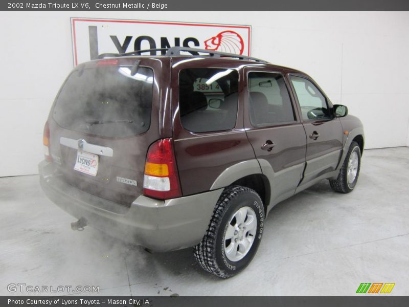 Chestnut Metallic / Beige 2002 Mazda Tribute LX V6