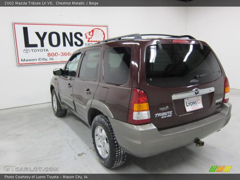 Chestnut Metallic / Beige 2002 Mazda Tribute LX V6