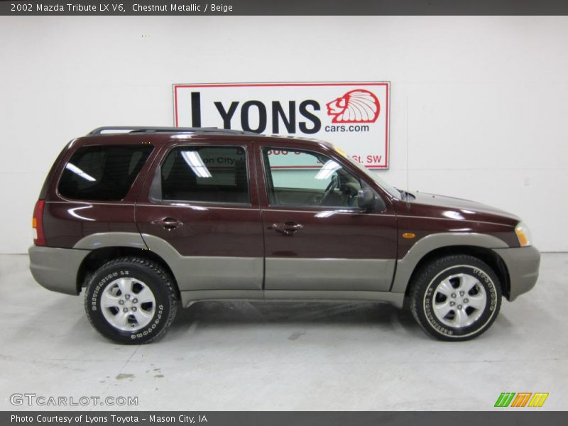 Chestnut Metallic / Beige 2002 Mazda Tribute LX V6