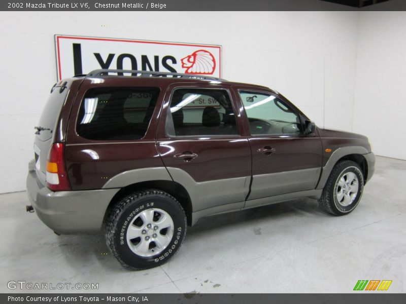 Chestnut Metallic / Beige 2002 Mazda Tribute LX V6