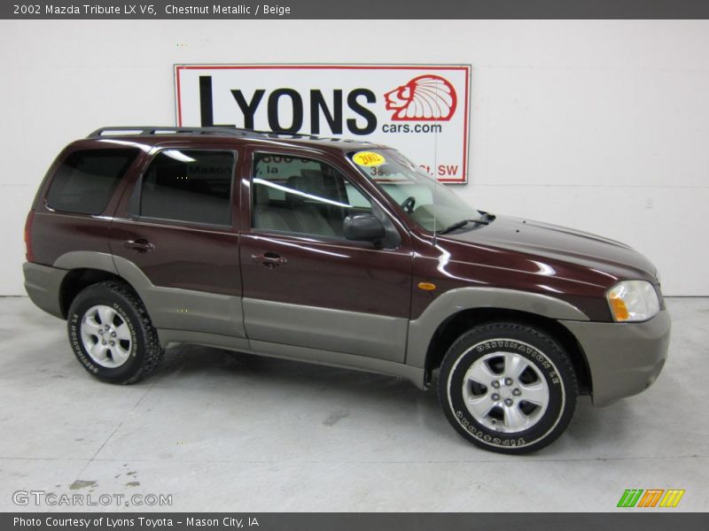 Chestnut Metallic / Beige 2002 Mazda Tribute LX V6