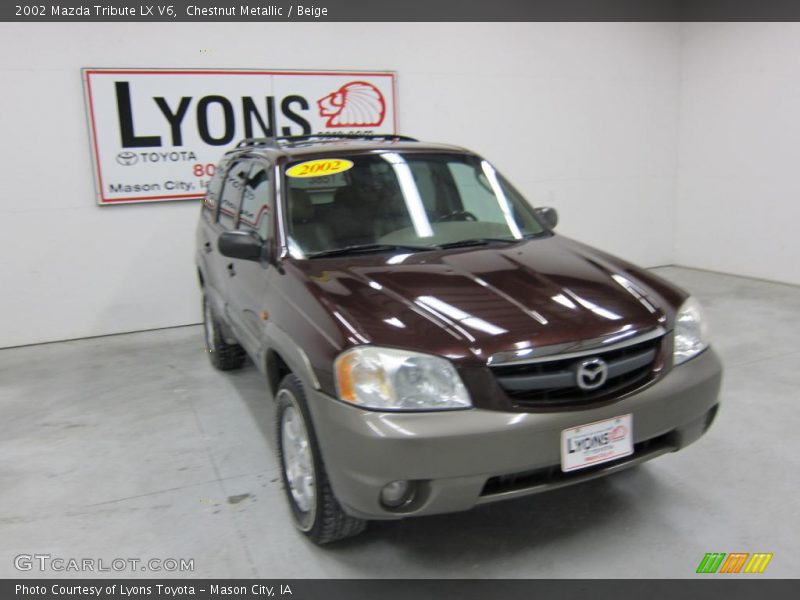 Chestnut Metallic / Beige 2002 Mazda Tribute LX V6