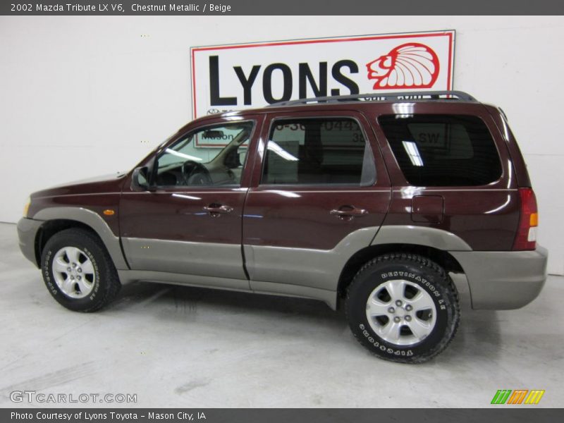 Chestnut Metallic / Beige 2002 Mazda Tribute LX V6