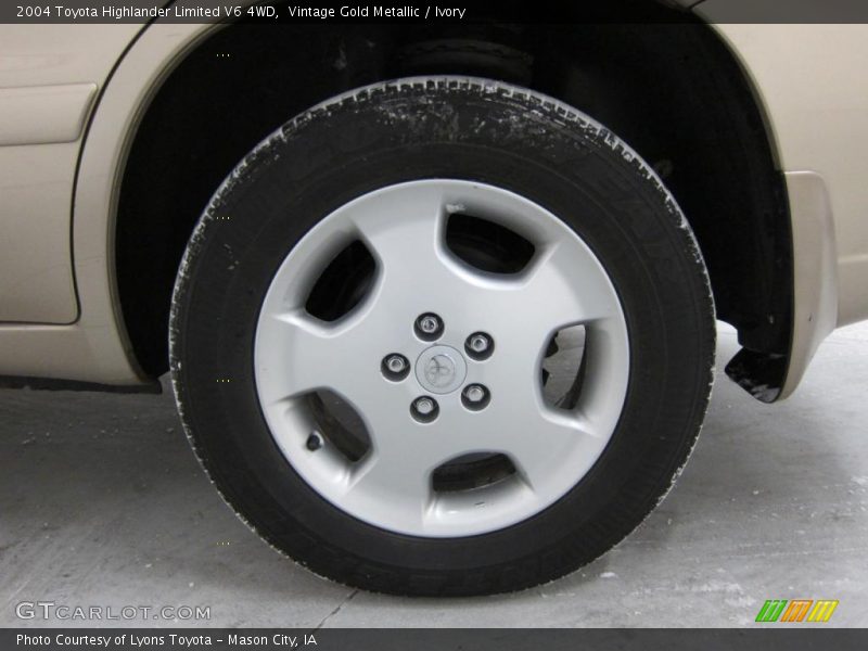 Vintage Gold Metallic / Ivory 2004 Toyota Highlander Limited V6 4WD