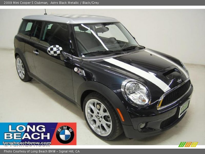 Astro Black Metallic / Black/Grey 2009 Mini Cooper S Clubman