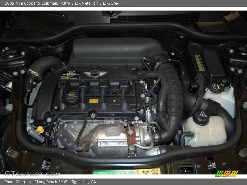 Astro Black Metallic / Black/Grey 2009 Mini Cooper S Clubman