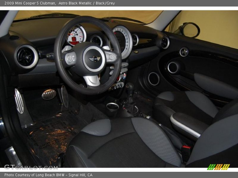 Astro Black Metallic / Black/Grey 2009 Mini Cooper S Clubman
