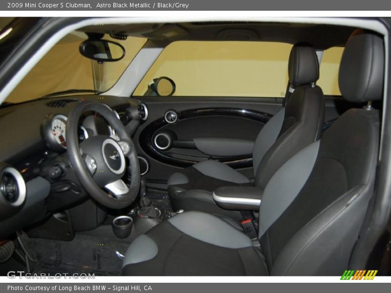 Astro Black Metallic / Black/Grey 2009 Mini Cooper S Clubman