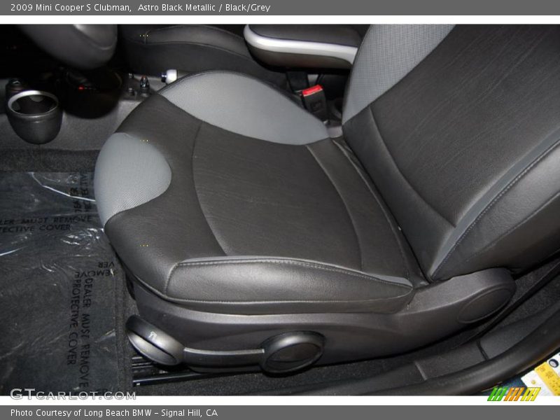 Astro Black Metallic / Black/Grey 2009 Mini Cooper S Clubman