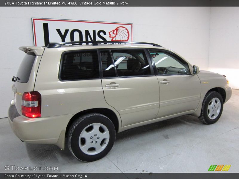 Vintage Gold Metallic / Ivory 2004 Toyota Highlander Limited V6 4WD