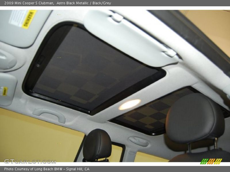 Astro Black Metallic / Black/Grey 2009 Mini Cooper S Clubman