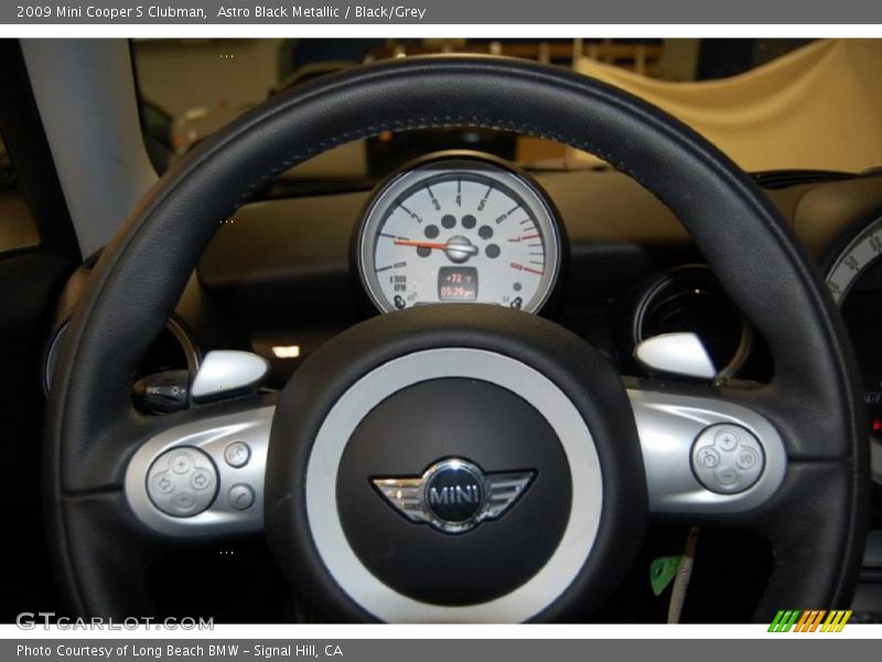 Astro Black Metallic / Black/Grey 2009 Mini Cooper S Clubman
