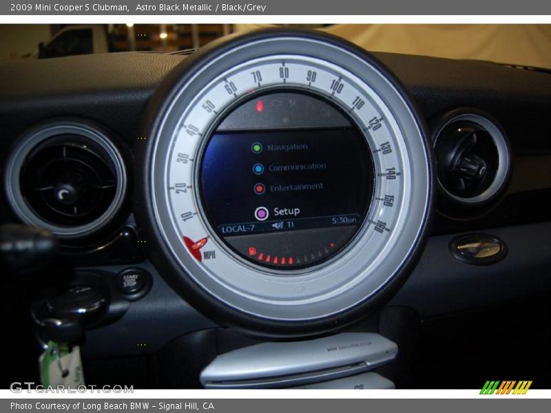 Astro Black Metallic / Black/Grey 2009 Mini Cooper S Clubman