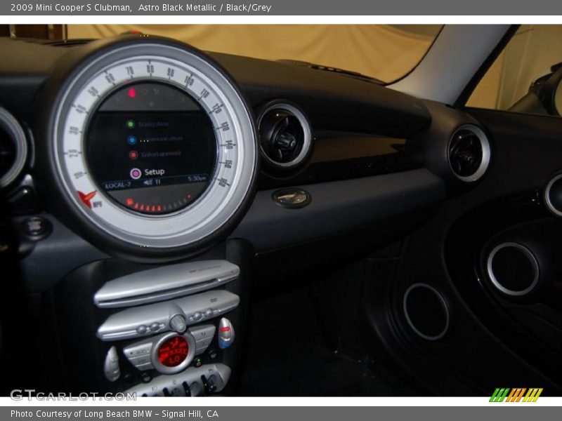Astro Black Metallic / Black/Grey 2009 Mini Cooper S Clubman