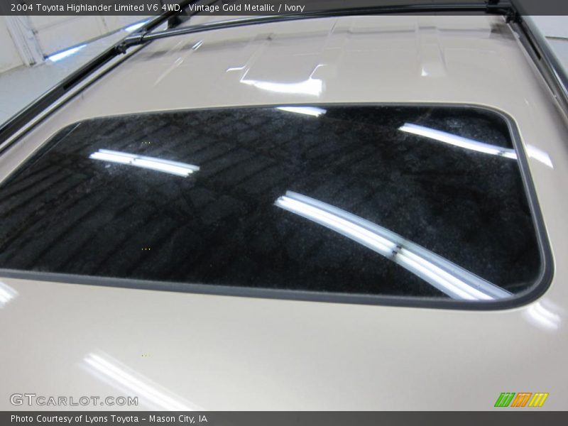 Vintage Gold Metallic / Ivory 2004 Toyota Highlander Limited V6 4WD