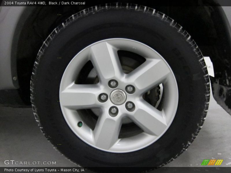 Black / Dark Charcoal 2004 Toyota RAV4 4WD