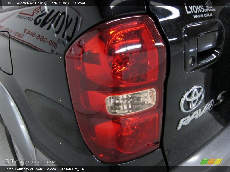 Black / Dark Charcoal 2004 Toyota RAV4 4WD