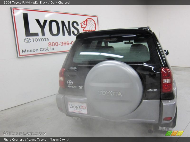 Black / Dark Charcoal 2004 Toyota RAV4 4WD