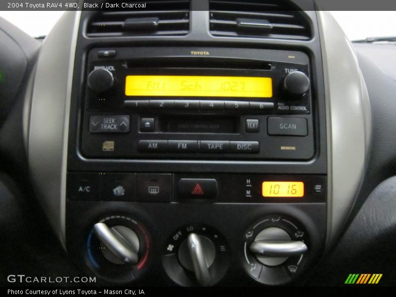 Black / Dark Charcoal 2004 Toyota RAV4 4WD