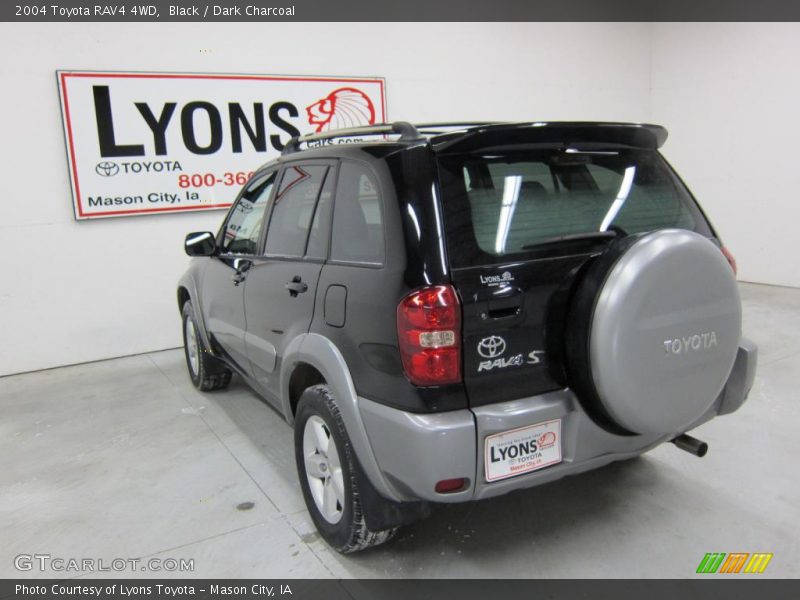 Black / Dark Charcoal 2004 Toyota RAV4 4WD