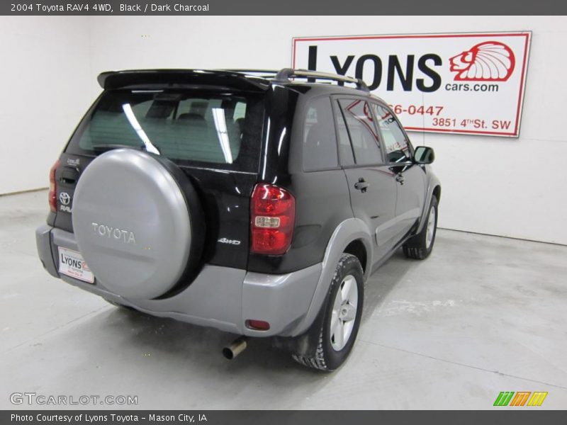 Black / Dark Charcoal 2004 Toyota RAV4 4WD
